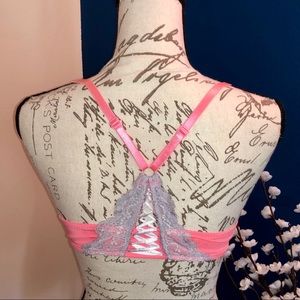 Coral pink bra by XOXO 34C